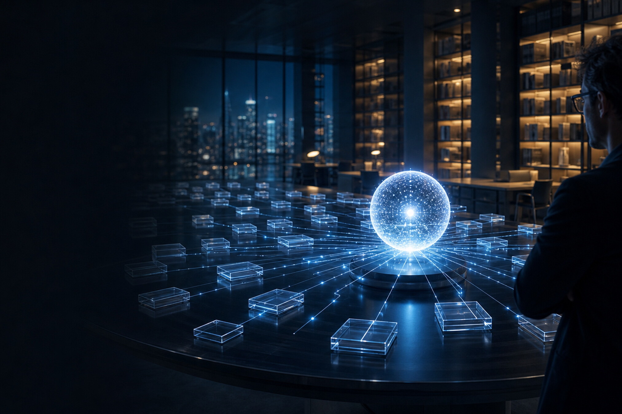 Article-specific high resolution corporate featured image for Google's AI Mode shift from linking to direct answers and its impact on the open web