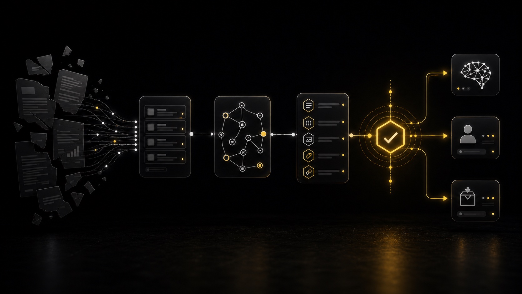 Dark editorial DataTip visual for: Your Technical Content Is Losing Value During Extraction.